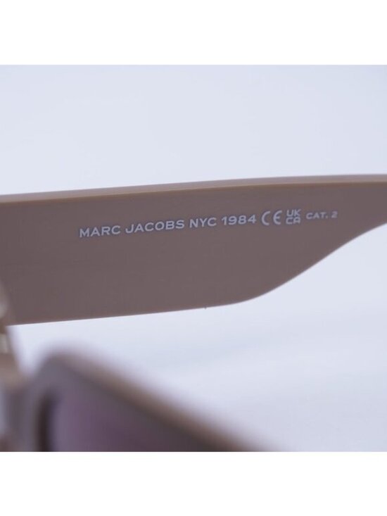 Marc Jacobs MARC 693/S 0NOY HA Sunglasses Nude/Brown Square Frame, Brown Lenses main image 8